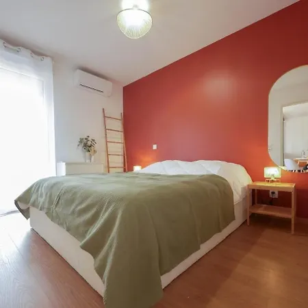 L'Alba Rosso - Climatisation, Parking Et Terrasse Apartment Castelnau-le-Lez Exterior photo